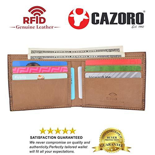 Hunter leather bifold wallet